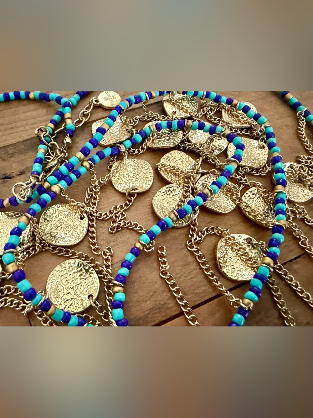 R.J. GRAZIANO BOHEMIAN-STYLE MULTI-LAYERED NECKLACE